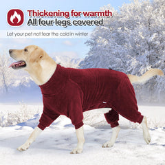 Pinellia pyjama chien corps entier facile à enfiler et lavable.