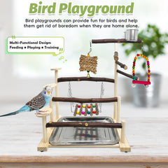 PINVNBY accessoires et jouets pour oiseaux, stimulation quotidienne