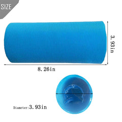 Tunnel d’exercice PINVNBY pour hamster bleu, idéal pour courir et s’amuser.