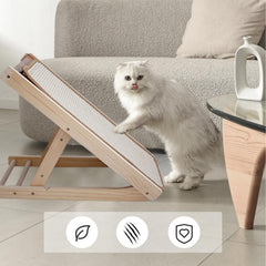 pinvnby hauteur reglable en trois niveaux pour tous les chats.