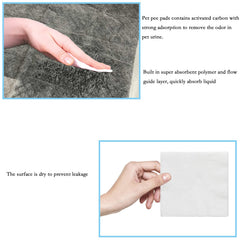 PINVNBY tapis pipi absorbant cinq couches, offre une absorption rapide et fiable.