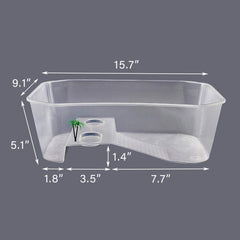 PINVNBY tortue plantes plastiques décoratif et stimulant visuellement