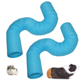 Tunnel PINVNBY pour hamster bleu, ensemble favorisant l’exploration et l’exercice.