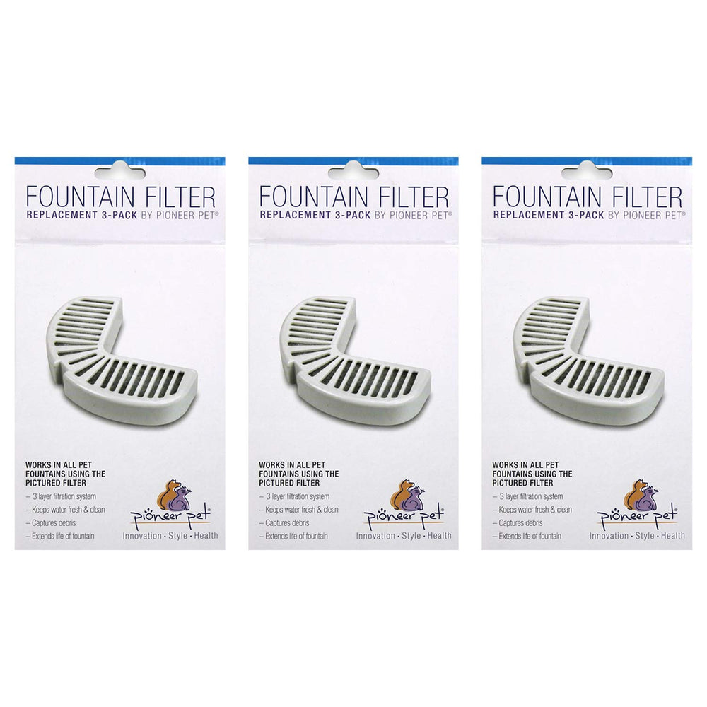 Pioneer Pet: filtres Raindrop, ensemble de remplacement pour eau plus propre et fraîche.