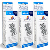 Pioneer Pet filtres en T pour fontaine Serene, ensemble de 3 filtres pour eau fraîche