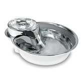 Fontaine Pioneer Pet en inox avec gouttes-pluie 60oz pour hydrater facilement.
