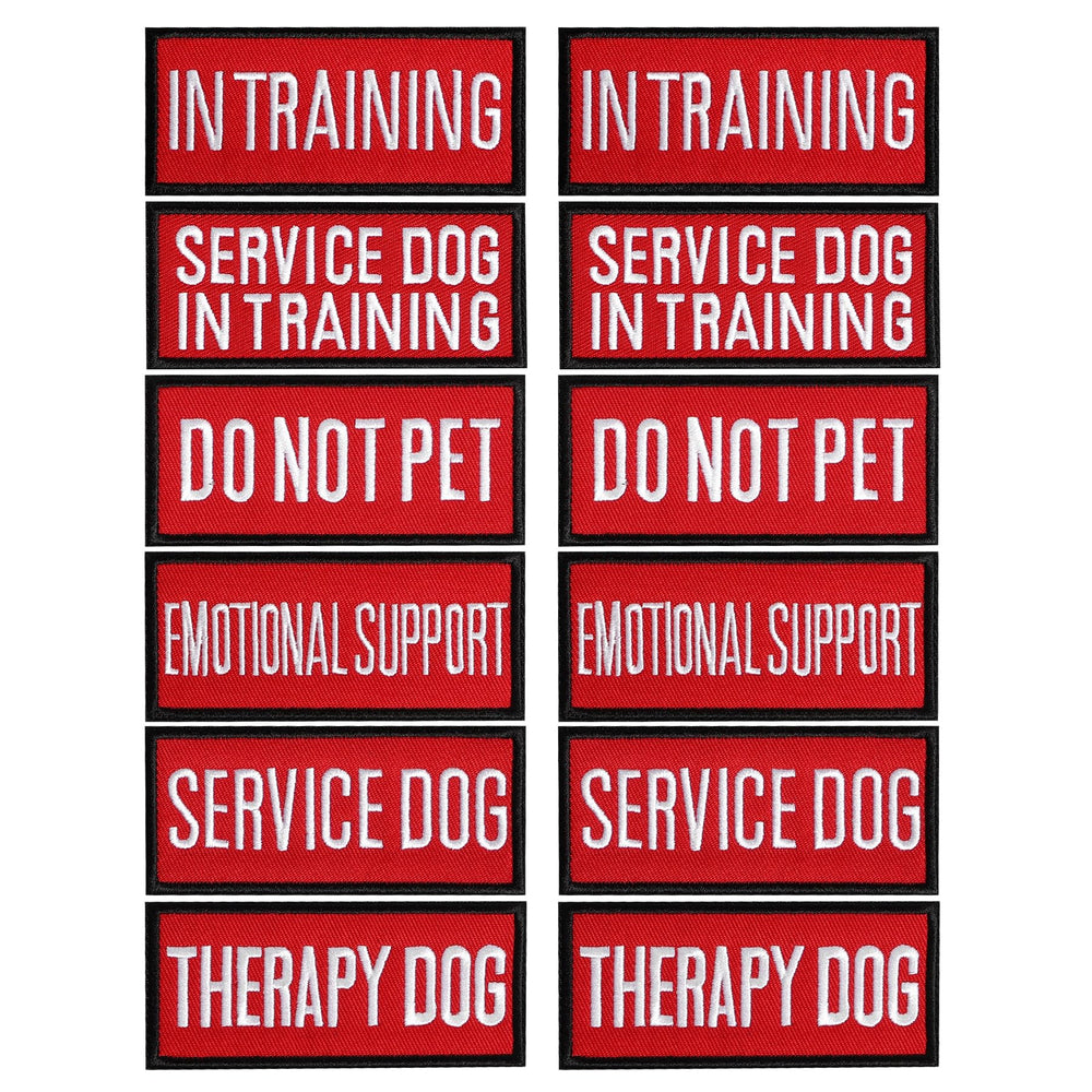 Écusson-service-chien Pistha, durable pour harnais et usage quotidien.