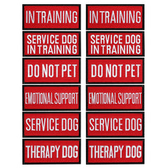 Écusson-service-chien Pistha, durable pour harnais et usage quotidien.