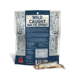 PLATO Sprat Baltique entier séché à l'air, douceur naturelle et savoureuse