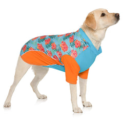 PlayaPup Sun Shirt à l'eau, tissu rapide à sécher après baignade.