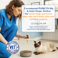 PLBKCTS saveur poulet – gouttes faciles à administrer – adoption rapide par les animaux.