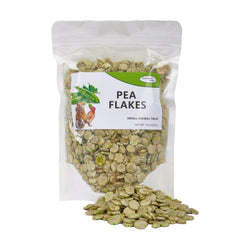 Pleasantly Warm flocons pois pour cochon d’Inde, texture pressée et naturelle.
