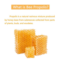 Propolis Pleasantly Warm se mélange dans l’eau pour une haleine fraîche.