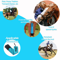 Plorbach sac-queue-cheval nylon étanche protège la queue des intempéries et salissures