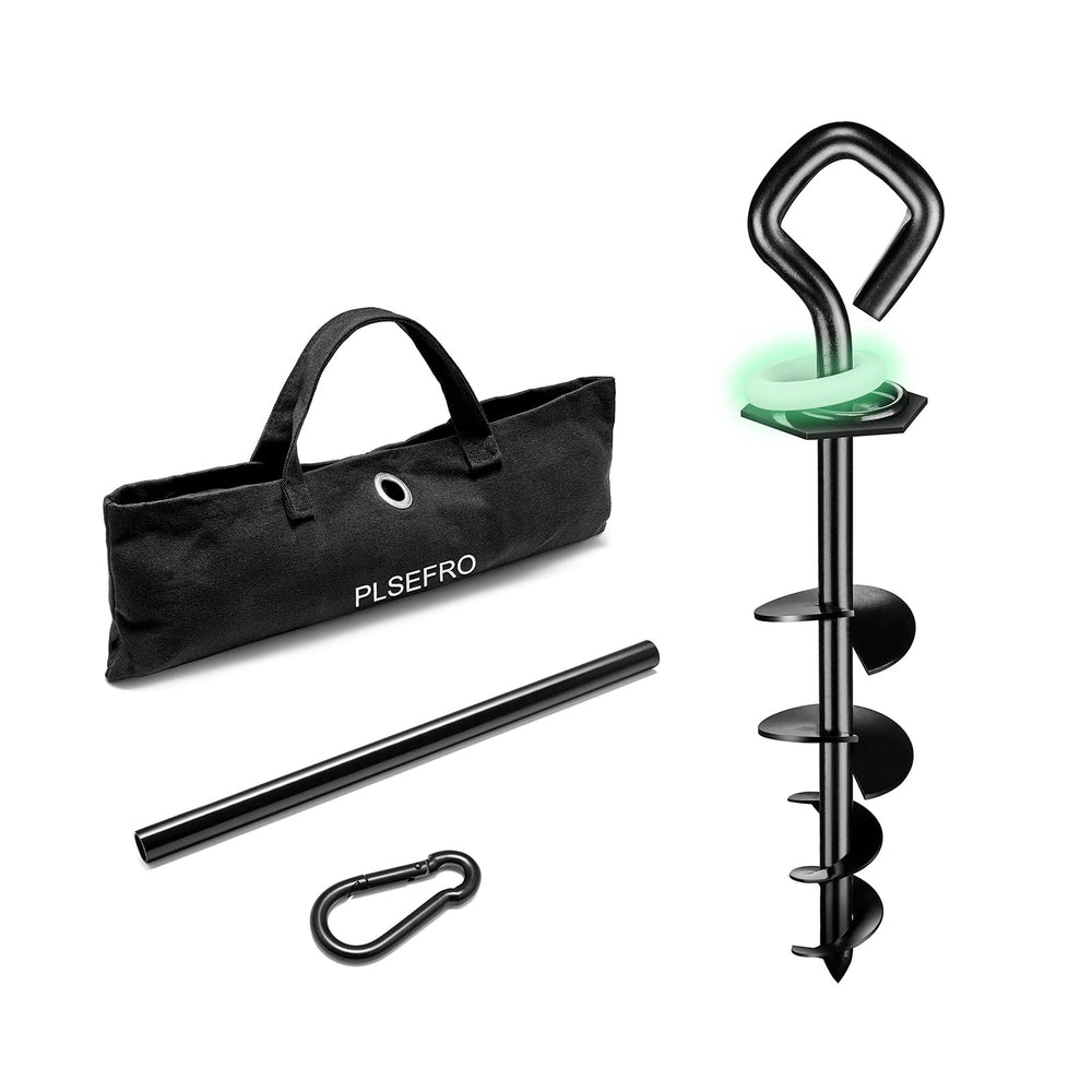 PLSEFRO piquet d'attache chien lumineux pour sorties nocturnes