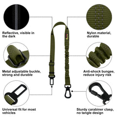 Ceinture PLUTUS PET réglable offrant un ajustement personnalisé pour chien.
