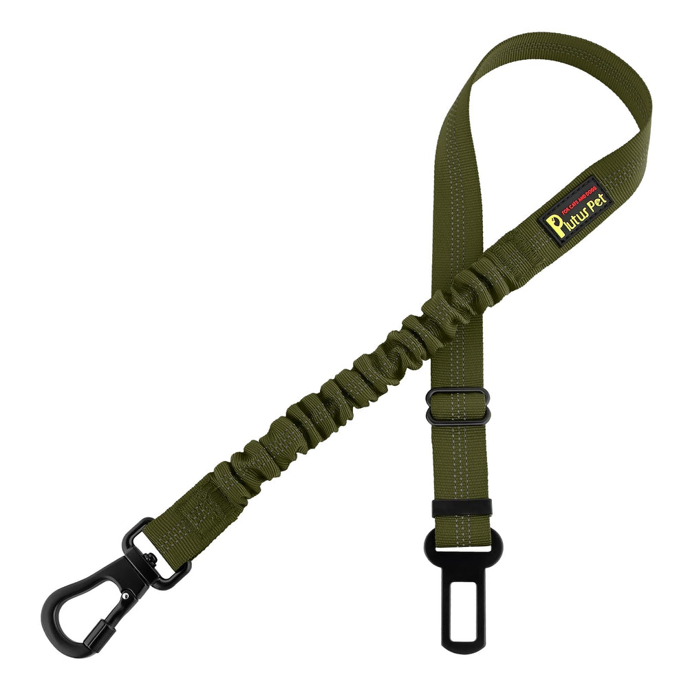 PLUTUS PET ceinture avec crochet robuste pour une fixation sécurisée au harnais.