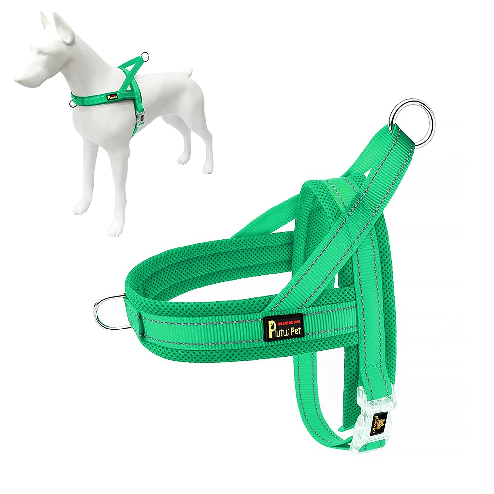 PLUTUS PET harnais pour chien en mesh respirant offrant un confort durable.