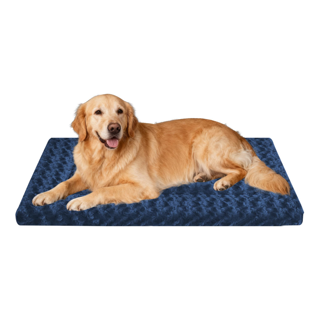 Coussin Pobopobo pour chien grande taille avec face douce pour des siestes confortables.