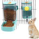 PODOO distributeur d’eau pour lapin avec remplissage facile et niveau visible.
