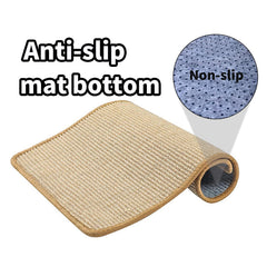 PODOO base antidérapante en sisal, tapis stable dans la cage