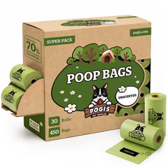 Sacs Pogi’s ultra épais et anti-fuite pour les promenades.