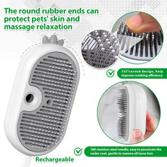 POIIOPY brosse chat aiguilles 135° pour un grooming doux