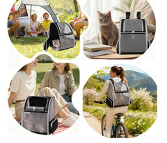 Pollason sac-dos chat-chien, ventilation maillage pour respirer durant les balades.
