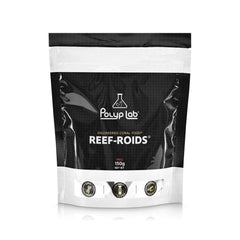 Reef-Roids de Polyp Lab, alimentation pour coraux, favorise croissance et couleur potentielle.