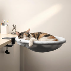 POMESEA Hamac Chat Bureau sur bureau, proche de vous pendant le travail