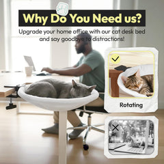 POMESEA Hamac Chat Matelas lavable en machine