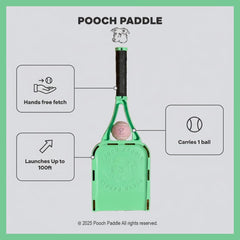Pooch Paddle met en évidence des matériaux durables résistants à l'usage quotidien.