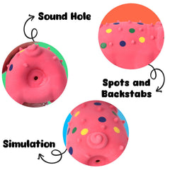 Ensemble trio POPLAY, trois couleurs vives pour varier les jeux et ramener le jouet.