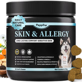 POPPAW gommes pour chien – allergie et peau saine pour le quotidien