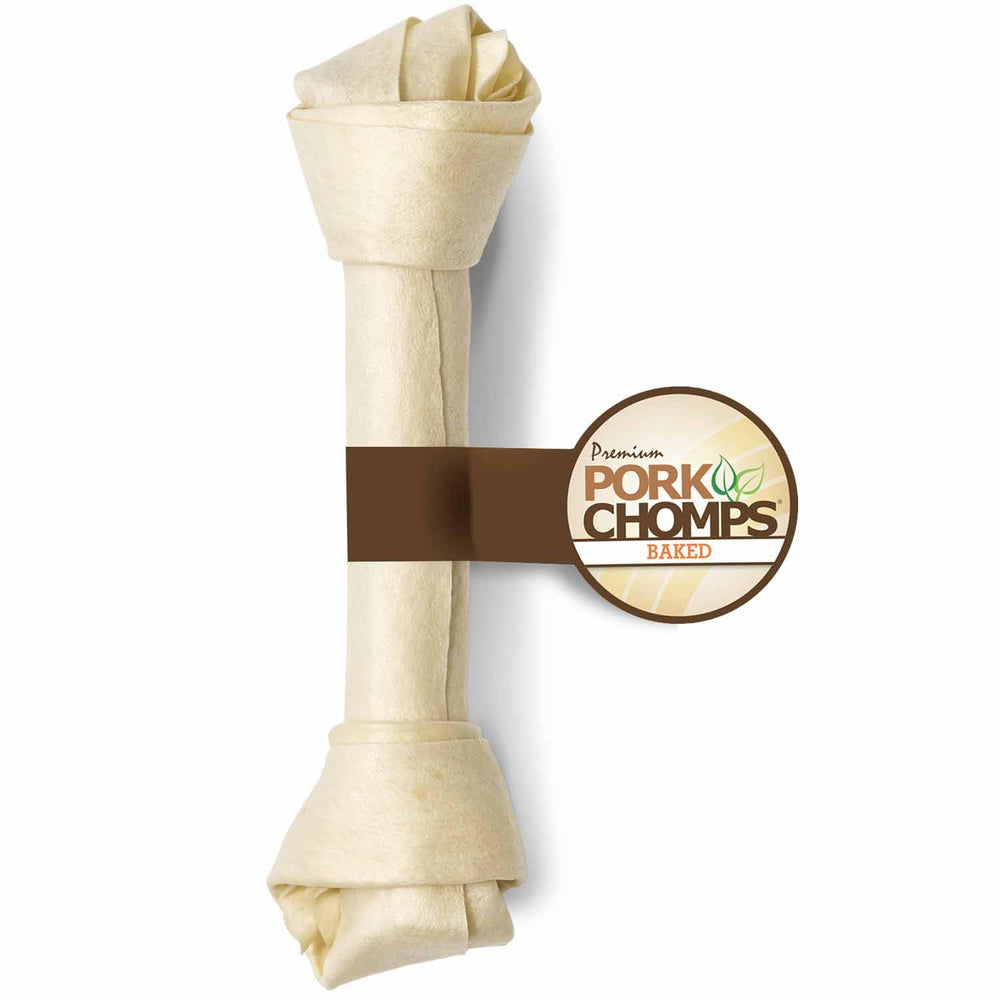 Pork Chomps emballage affiché, cadeau pratique pour chien.