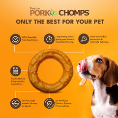 Pork Chomps emballage refermable, frais entre les bouchées.