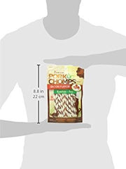 Pork Chomps paquets de 30 torsades miniatures: pratique pour récompenses et entraînement.