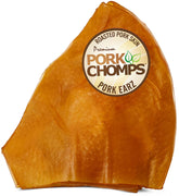 Pork Chomps peau de porc rôtie en oreille, mastication longue.