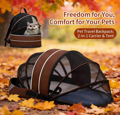 Porte-sac à dos pour chien, maillage 50%, meilleure aération.
