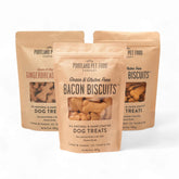 Friandise bacon Portland Pet Food Company, récompense idéale pour l'entraînement.