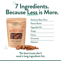 Portland Pet Food Company biscuits pain d'épice pour grand chien, douceur saine.