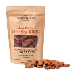 Portland Pet Food Company biscuits pain d'épice pour petit chien, friandise naturelle et savoureuse.
