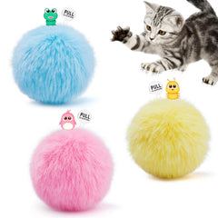 Potaroma balle-jouet-chat-sons-animaux stimule l'activité et le jeu.