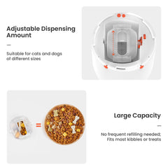 Potaroma capacité 280 ml – espaces suffisants pour friandises variées