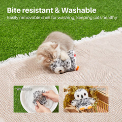 Potaroma hibou peluche douce: confort et jeux