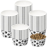Potchen bols jetables avec motif cœur, pratique pour repas en déplacement