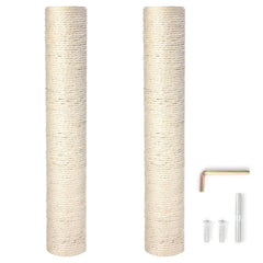 PowerKing poteau sisal naturel pour griffage durable du chat.