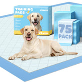 Powools Tapis propreté chiots 38x28 bleu, idéal pour le dressage à domicile.