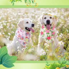 Bandana Preboun pour chien en polyester léger et respirant, lavable en machine.