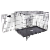 Cage PRECISION PET Provalue pour chien avec double porte et securite renforcee.